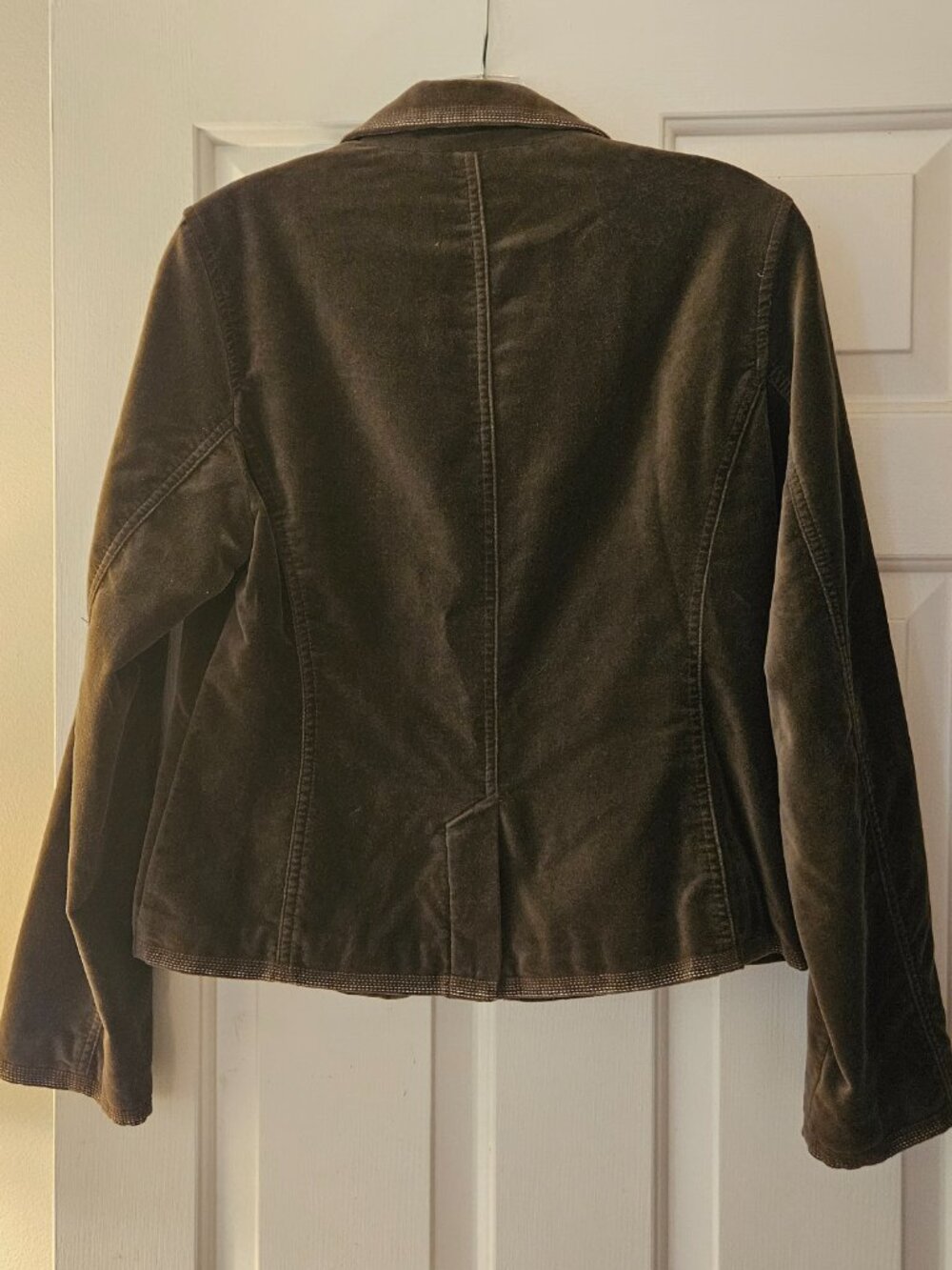 Boden Brown Velvet Blazer - Picture 2 of 4